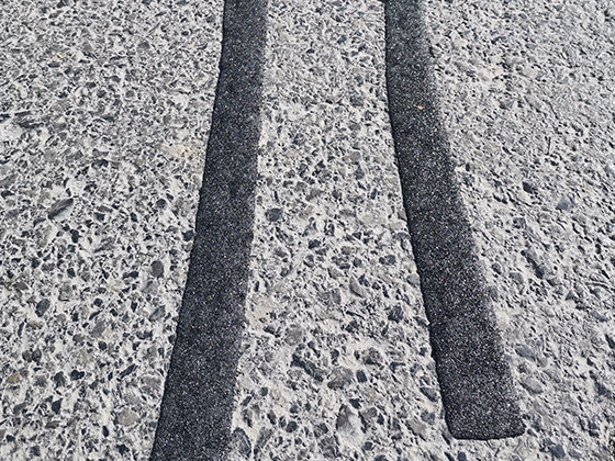 沙面貼縫帶施工